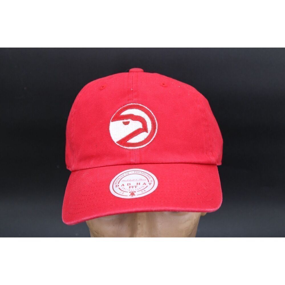 Mitchell & Ness Atlanta Hawks Dad Fit Scrunch Core Strapback